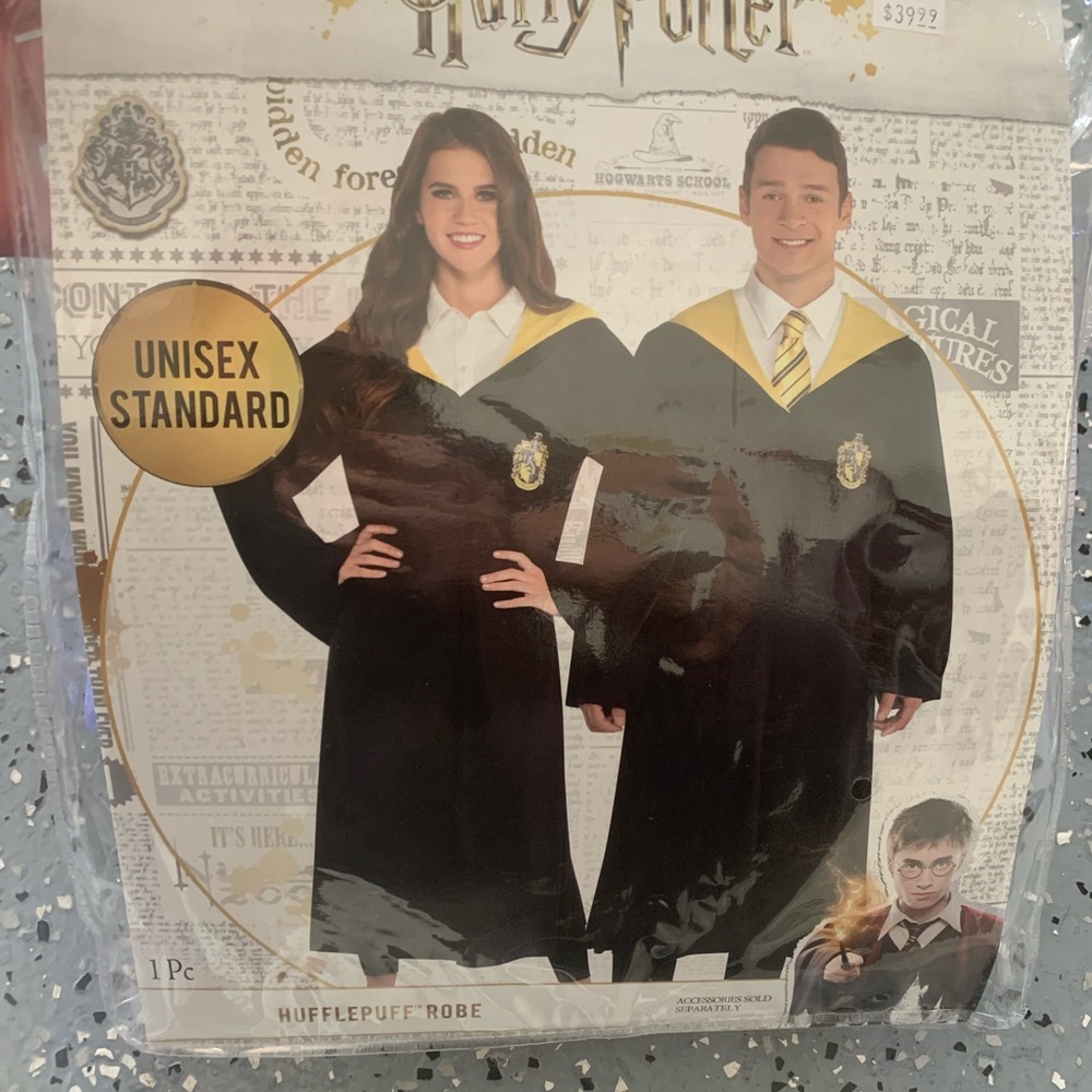 Happy potter hufflepuff coustume